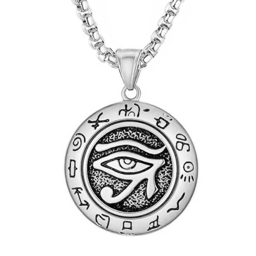 Wholesale Musical Note Titanium Steel Men's Necklace